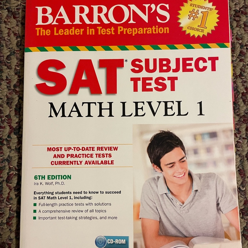 SAT Subject Test, Math Level 1, 6th Edition - Barron's